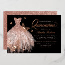 Recherche de roses de quinceanera invitations Papillon