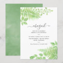 Recherche de verdure invitations Feuillage