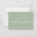 Zoek naar getuige posters Bridesmaid