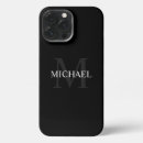 Recherche de nom et initiale iphone coques Pour lui