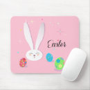 Recherche de heureuse pâques tapis souris Lapin mignon