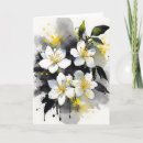 Recherche de fleur de jasmin vœux cartes Floral