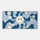 Recherche de soleil heureux tapis souris Bleu