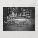 Recherche de théâtre de chicago cartes postales Vintage