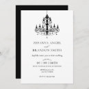 Recherche de lustre mariage invitations Simple