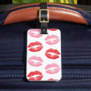Recherche de rouge lèvres bagages étiquettes Motif des lèvres