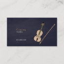 Recherche de violoniste cartes visite Leçons de musique