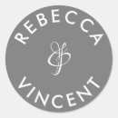 Recherche de gris mariage autocollants Mariée