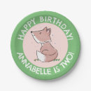Recherche de anniversaire de renard assiettes Animal forestier