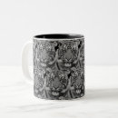 Recherche de motif tigre tasses Élégant