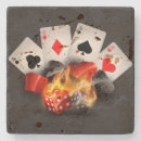 Zoek naar poker onderzetters Ace
