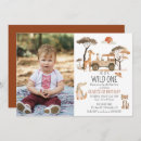 Recherche de zoo anniversaire invitations Garçon 1er anniversaire
