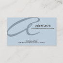 Recherche de finance cartes visite Monogramme