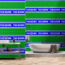 Recherche de écran bleu maison deco Blanc