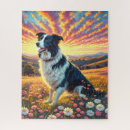 Recherche de chien border collie puzzles Chiens
