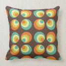 Recherche de les années 1970 coussins Rétro