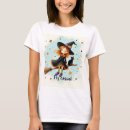 Recherche de sorcière mignonne tshirts Noir
