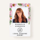 Zoek naar floral badges Foto