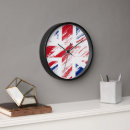 Recherche de drapeau du royaume uni horloges Vintage