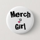 Zoek naar merch buttons Band