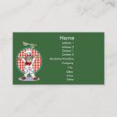 Recherche de italie cartes visite Cuisinier