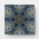 Zoek naar blauwe bloemen fotoplaat Abstract