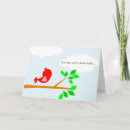 Recherche de oiseau rouge vœux cartes Birdie
