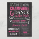 Recherche de danse sur la table invitations Rose