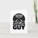 Recherche de badminton vœux cartes Oiseau
