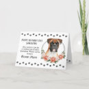 Zoek naar bokser hond kaarten Van de hond