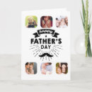 Recherche de moustaches vœux cartes Dad