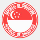 Recherche de singapour autocollants Drapeaux du monde