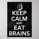 Recherche de le cerveau posters Zombie