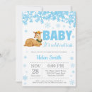 Recherche de deer baby shower invitations Bébé son froid dehors