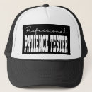 Recherche de la patience casquettes Amusant