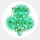 Recherche de de jour de st patrick autocollants Trèfle