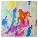 Recherche de peintures de chat carreaux Peinture acrylique