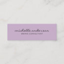 Recherche de couleur violette cartes visite Boss