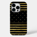 Zoek naar gouden stippen iphone hoesjes Strepen
