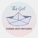 Recherche de réfugiés autocollants Politique