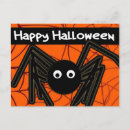 Recherche de araignée mignonne cartes postales Orange