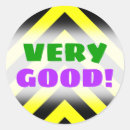 Recherche de chevron jaune autocollants Noir