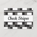 Recherche de chèque cartes visite Géométrique