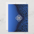 Recherche de saphir invitations Bleu royal