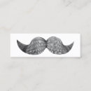 Recherche de moustaches cartes visite Coiffeur
