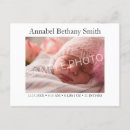 Recherche de annonces de naissance cartes postales Bébé