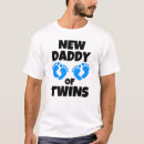 Recherche de papa des jumeaux tshirts Dad to be