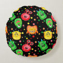 Recherche de monstres mignons coussins Motif