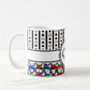 Recherche de visage de sourire tasses Monogramme