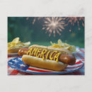 Recherche de hot dog cartes postales Américain